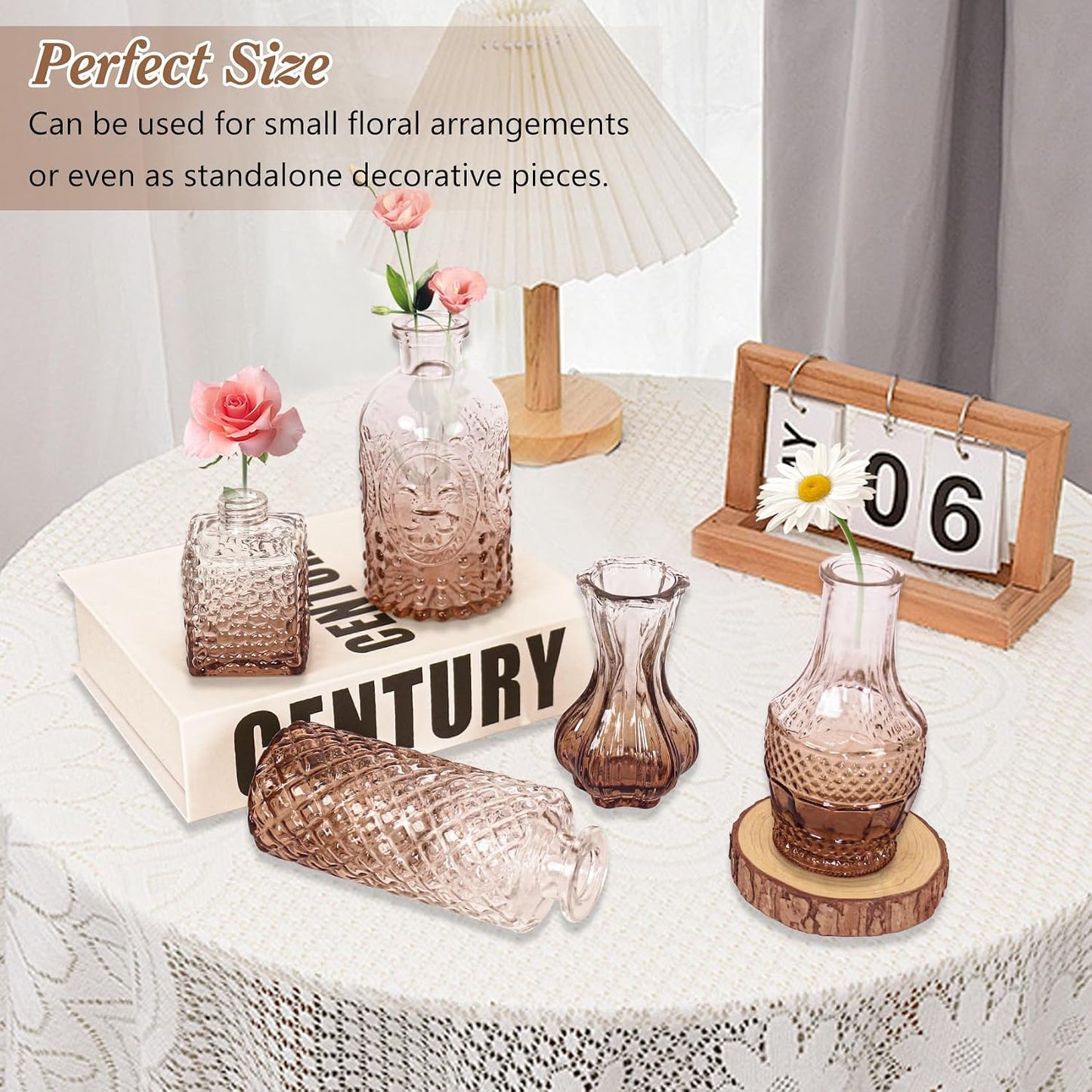 Glass Bud Vases / Set of 40