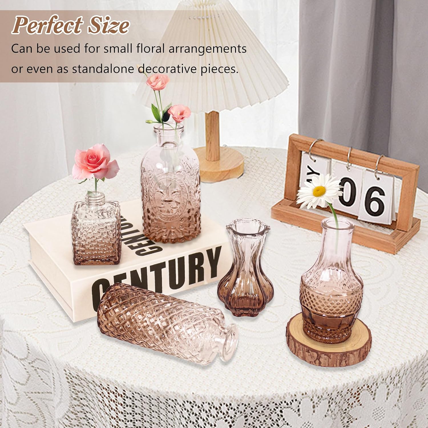 Glass Bud Vases / Set of 40