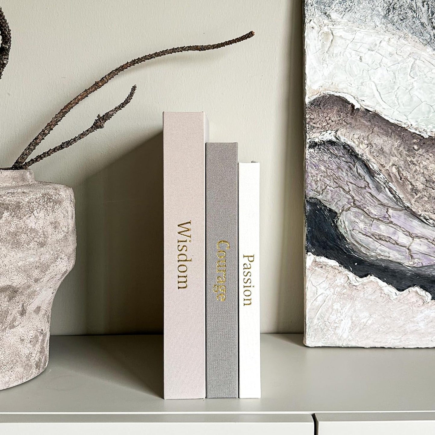 Faux Books for Decoration