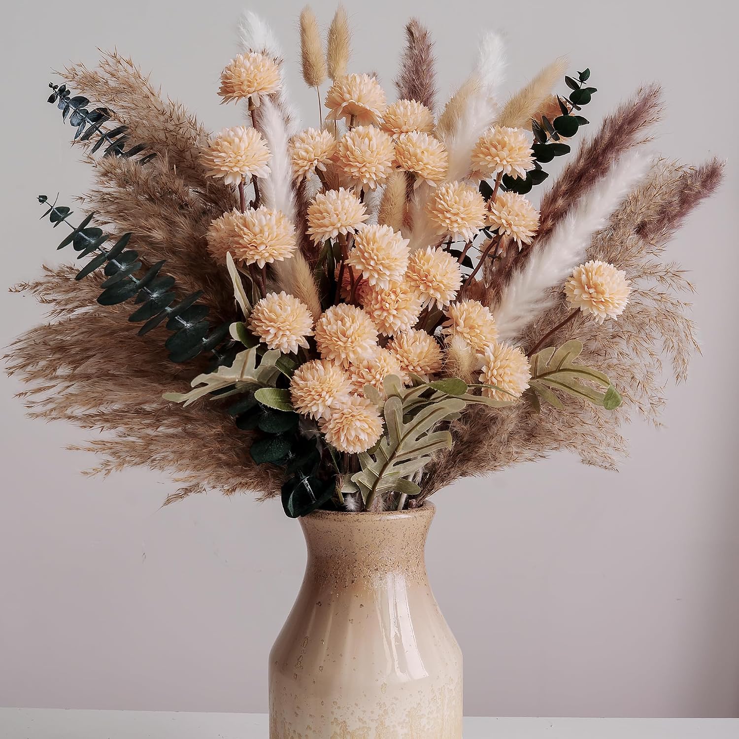 Realistic Artificial Flowers / Beige