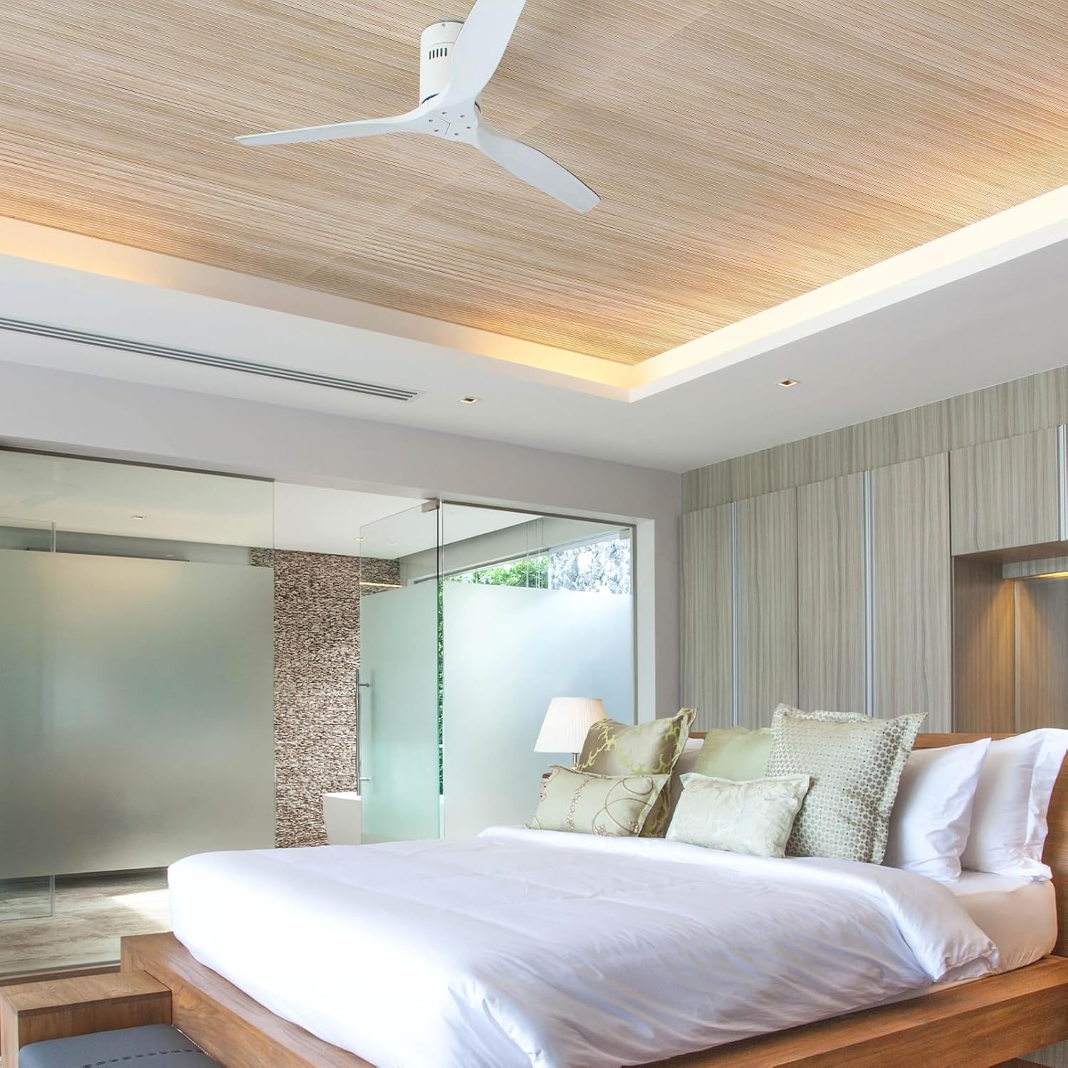 Bamboo Wall Panel for Interior Wall Decor / 48 x 96 / Light-carbonized / Natural