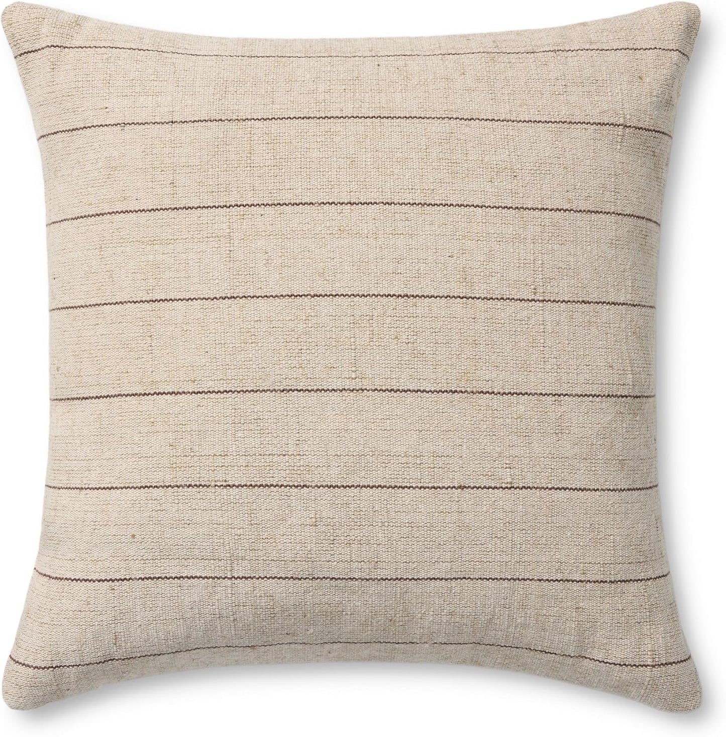 Amber Lewis Keisha Collection PAL0046 Natural/Brown 18'' x 18 / Natural / Brown / Cover Only