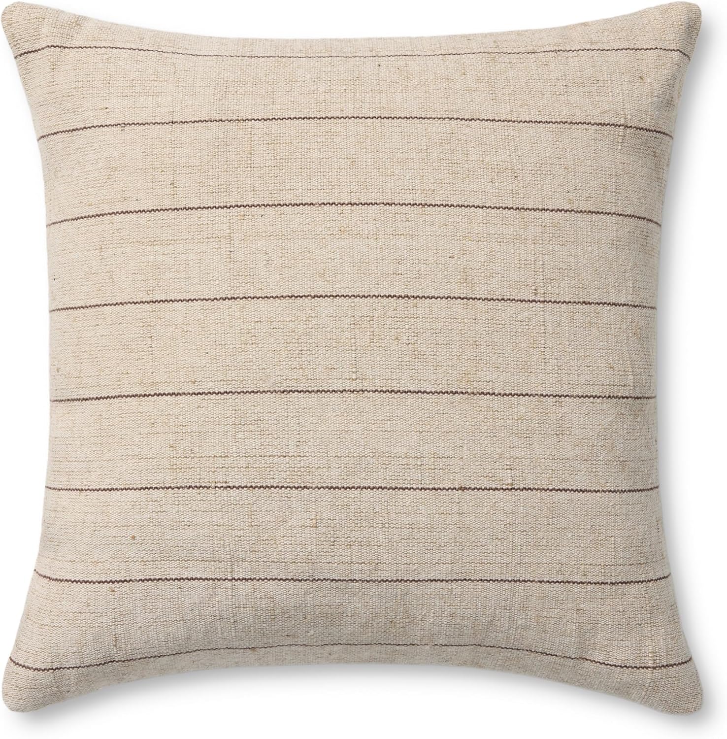 Amber Lewis Keisha Collection PAL0046 Natural/Brown 18'' x 18 / Natural / Brown / Cover Only