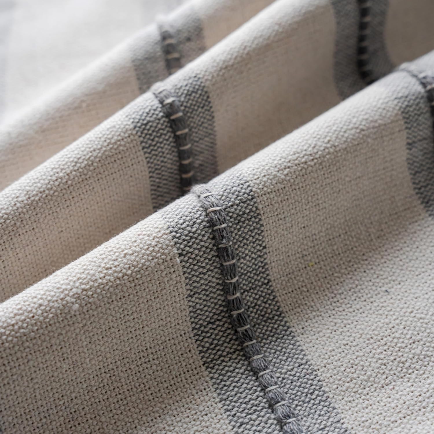 Boho Throw Pillow Covers / Grey / 18 x 18 / Set of 2