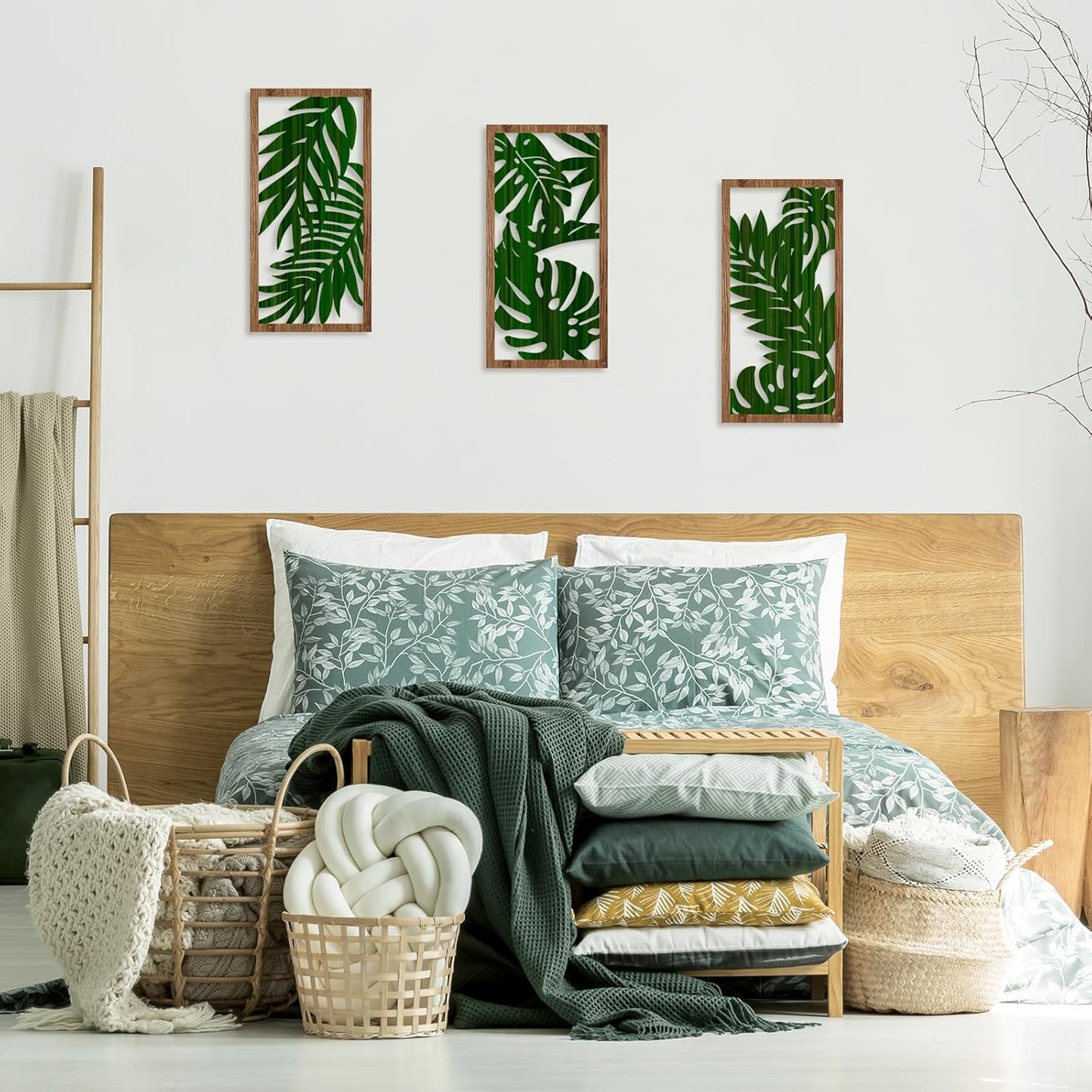 Wood Wall Decor / Set of 3