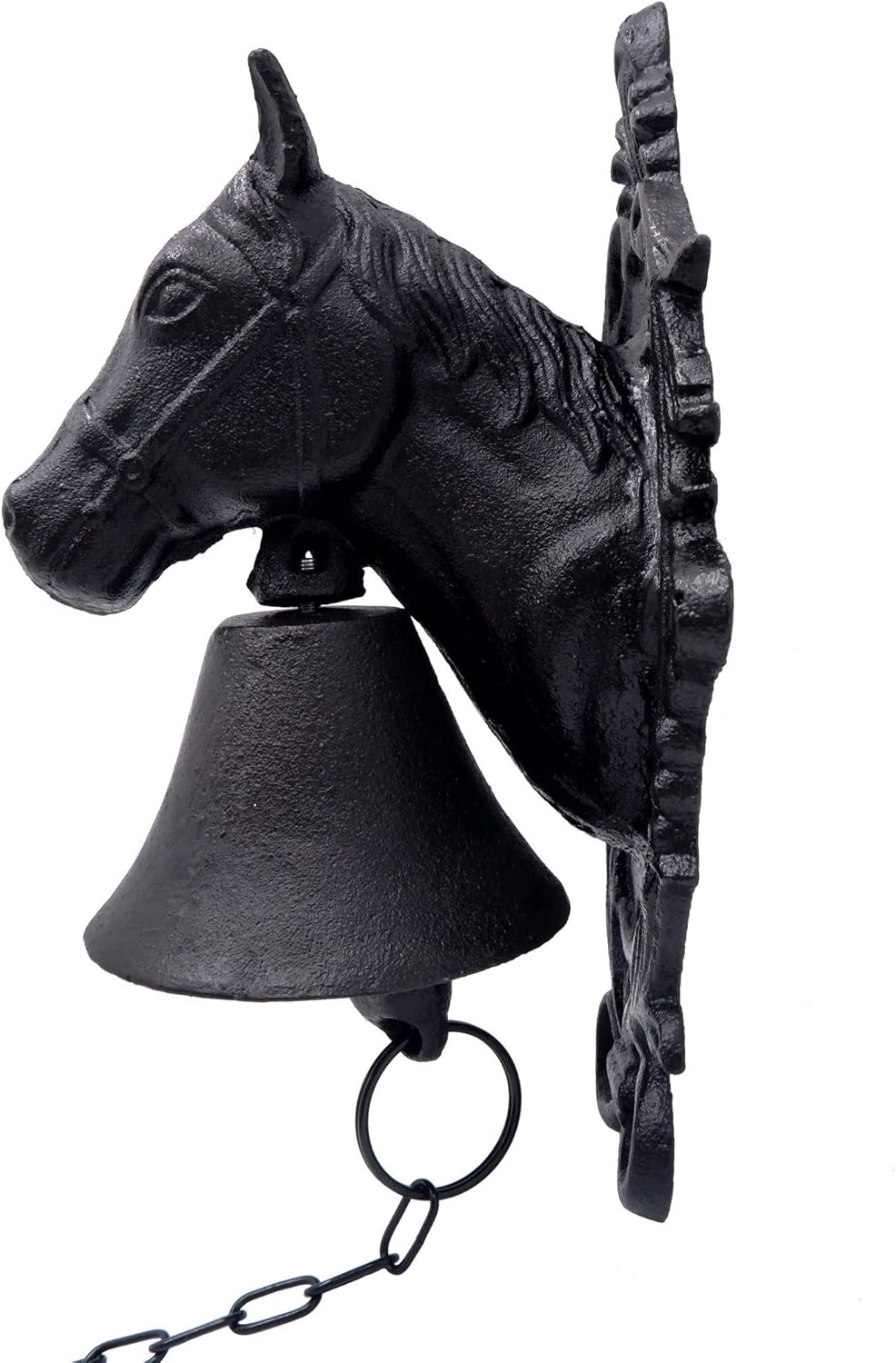 Horse Head Upstreet Outdoor Dinner Bell Made For Ranch House Family Front Door Interior Exterior