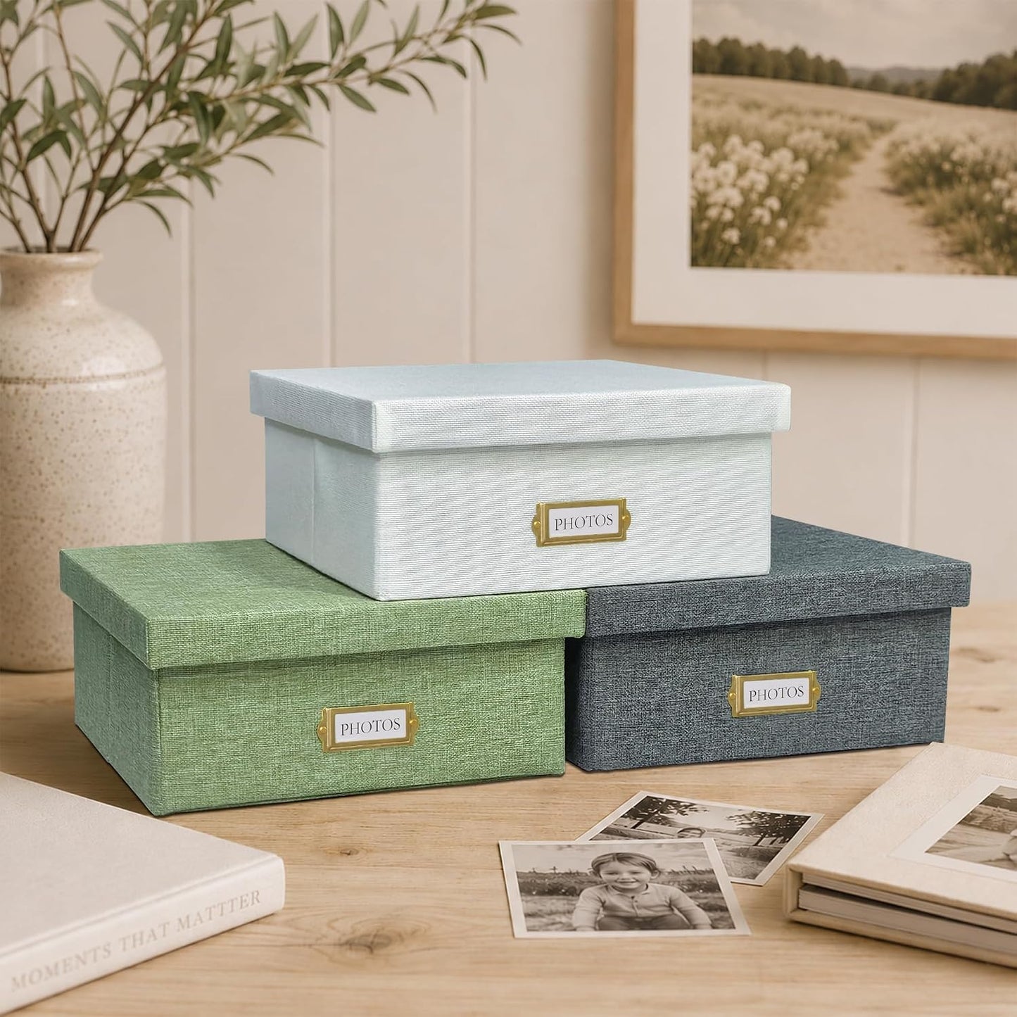 Large Capacity Organizer Box / Beige