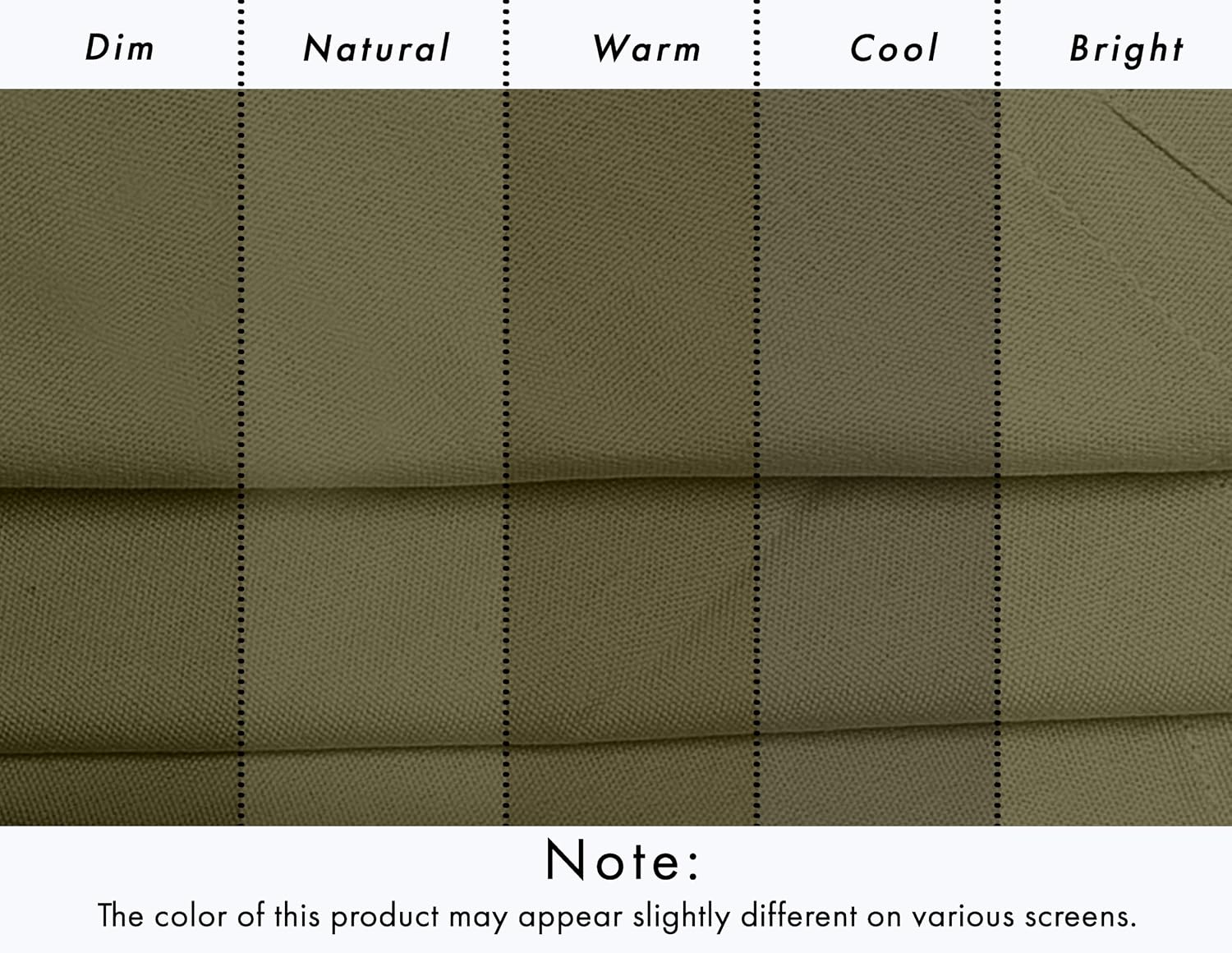 Ruvanti Cloth Napkins Set of 12, 100% Cotton 18”x18” - Capulet Olive | Washable, Soft, Durable & Absorbent Everyday