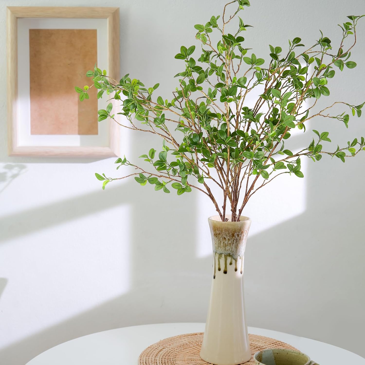 Greenery Stems Artificial Branches for Vases Olive / Green / 6 Count / 41.3 Inch / Set of 6