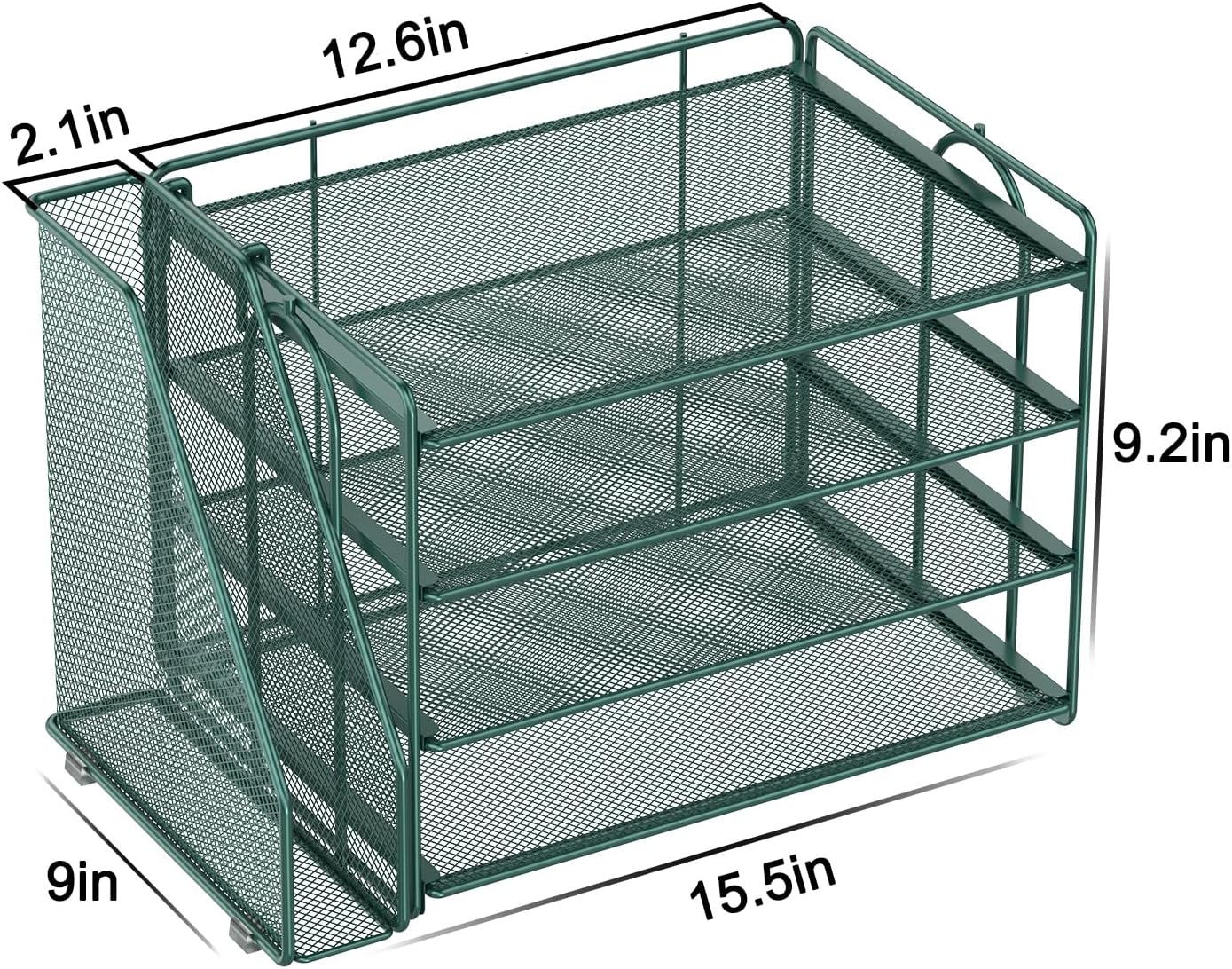 Spacrea Paper Organizer, Desk Organizers and Accessories for Desk with File organizer, Desk Accessories & Workspace