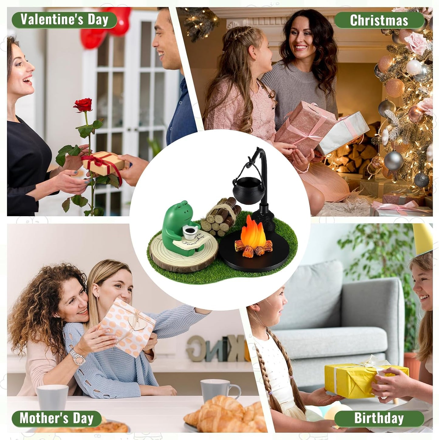 Miniature Figurines Set / Frog