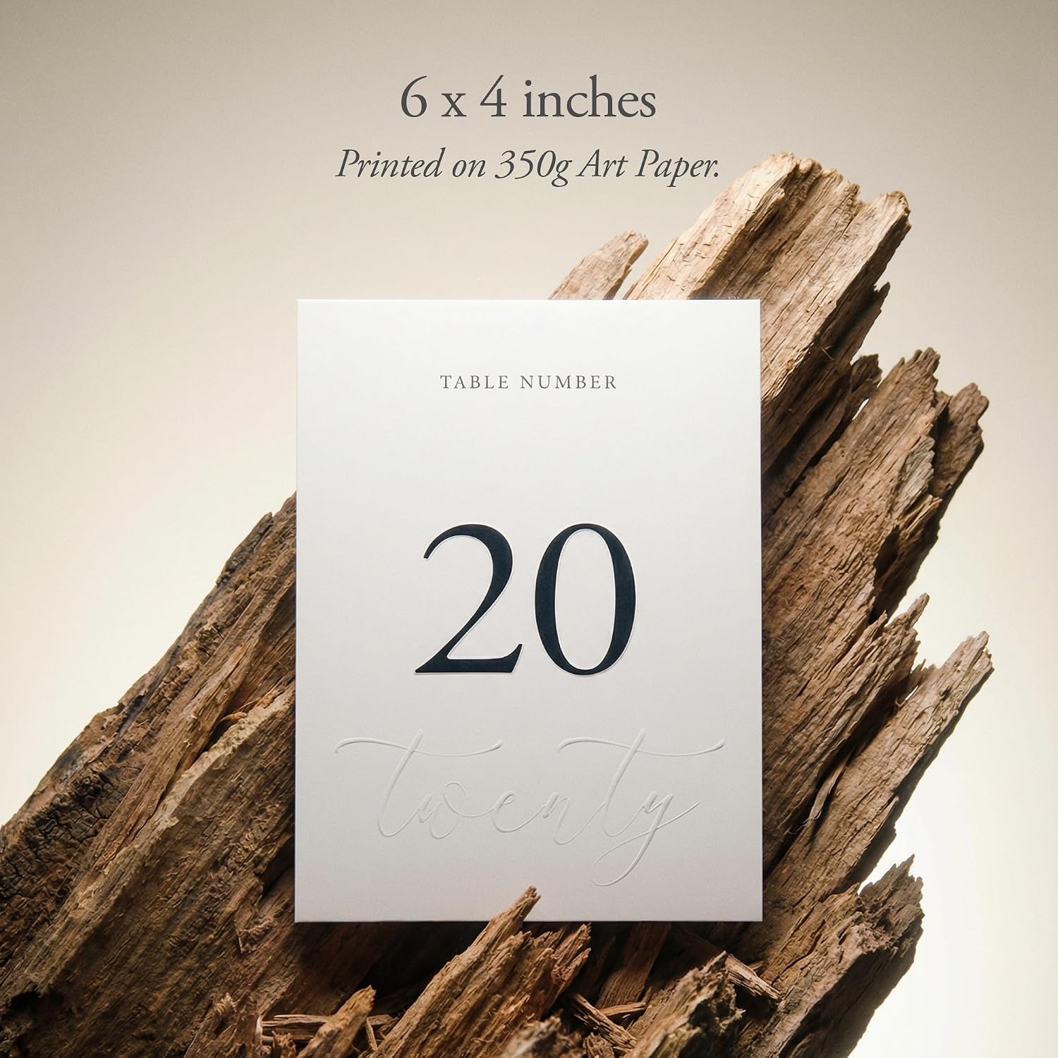 SIKO Wedding Table Numbers 1-30, Double-Sided 4x6 Inch Self-Standing Cards with Head Table Card, Black Gold Embossed