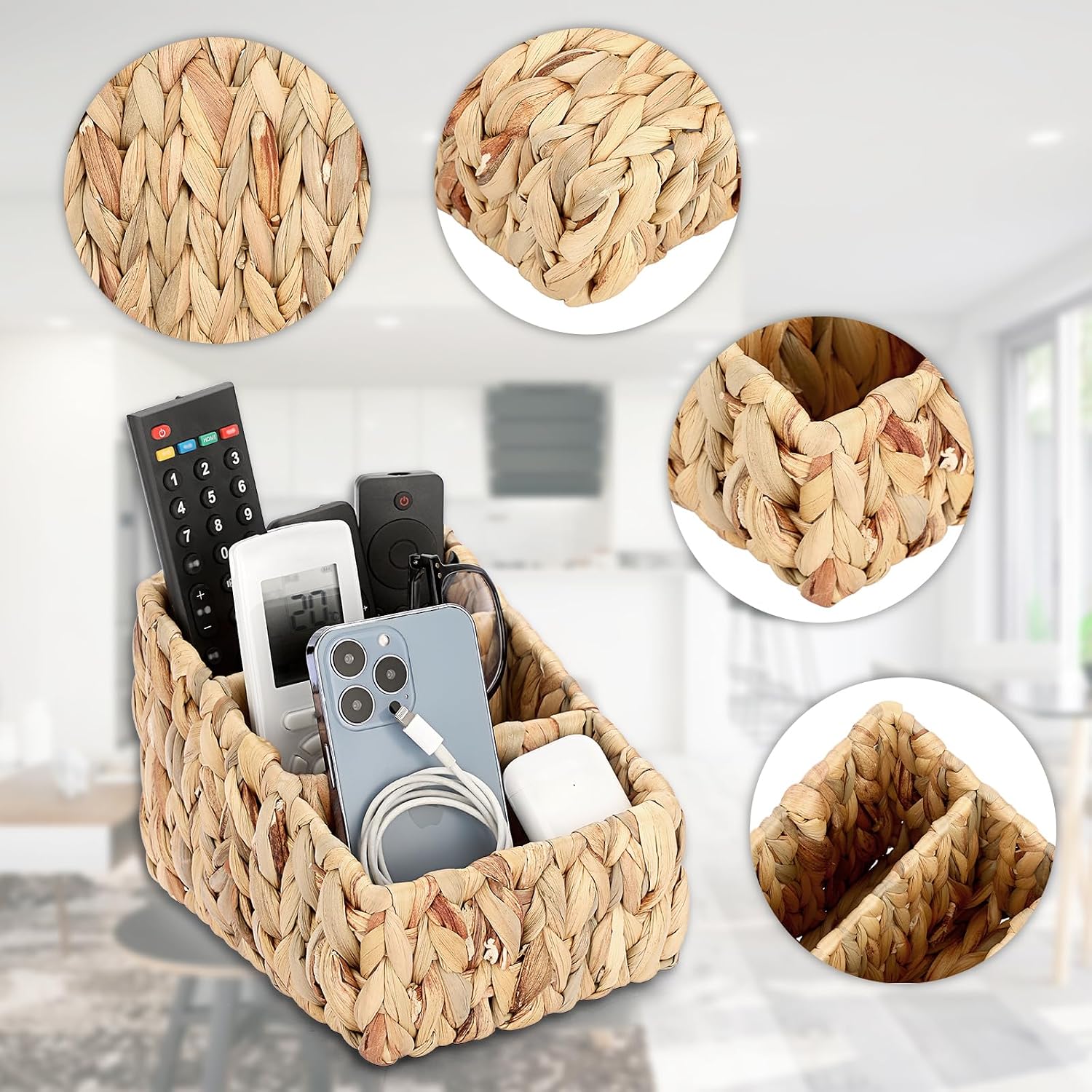Remote Control Holder / Water Hyacinth
