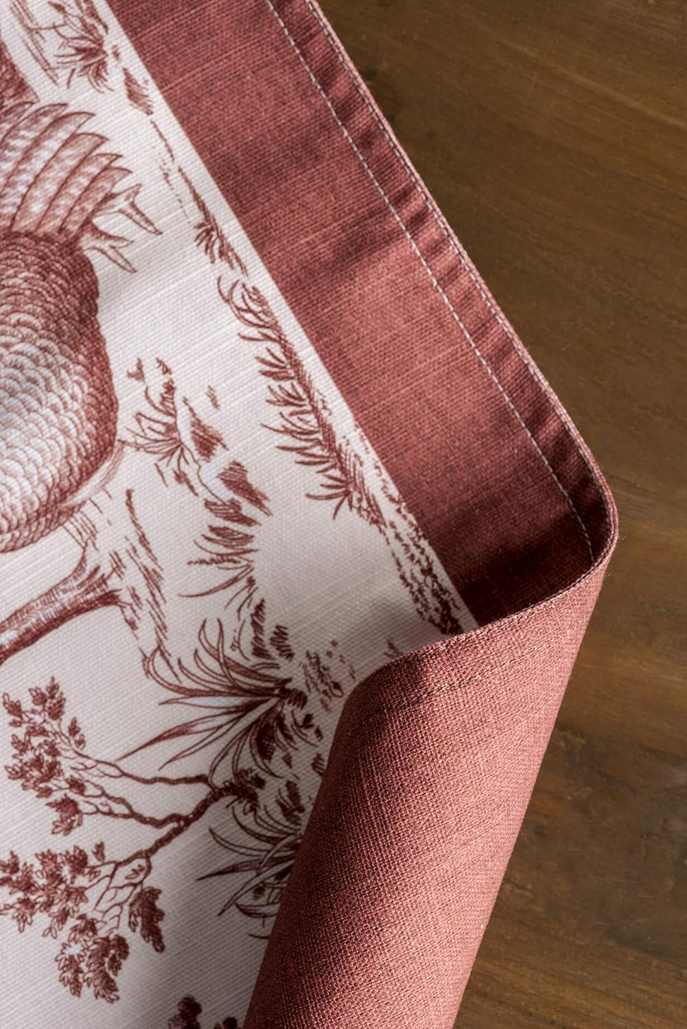 Maison d' Hermine Placemats Set of 4 Reusable 100% Cotton (13"x19") | Cloth Place Mats Washable Table Mats for Kitchen