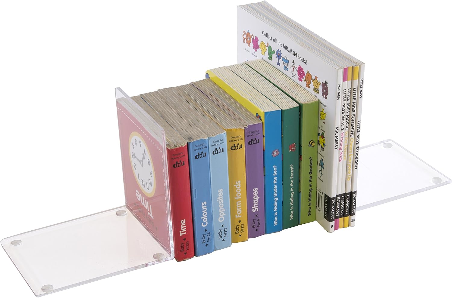 Acrylic Very Small Bookends / Clear / Zzzz-s / Single