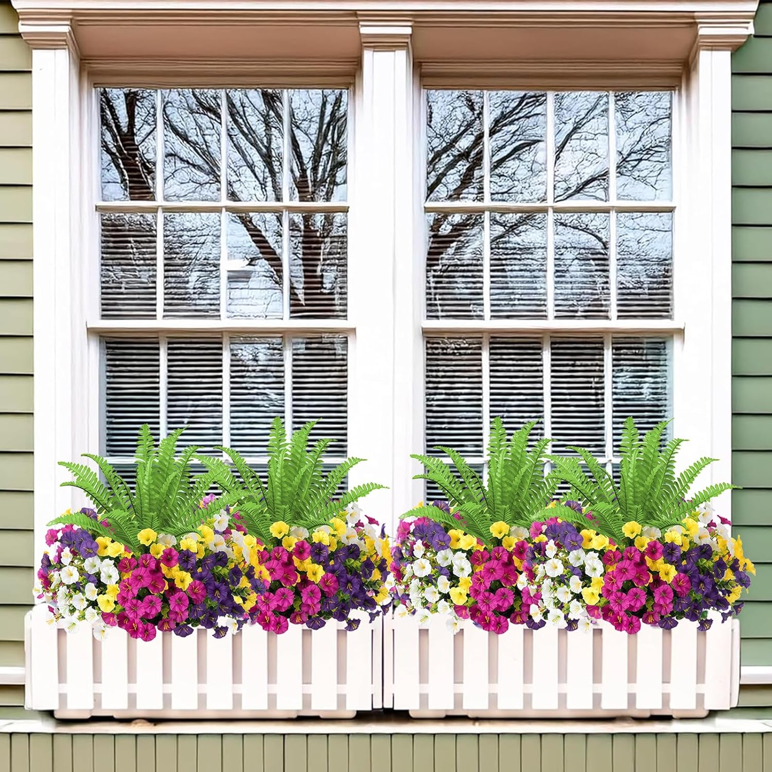 Artificial Flowers / UV Resistant fake Plants Flowers Bundles