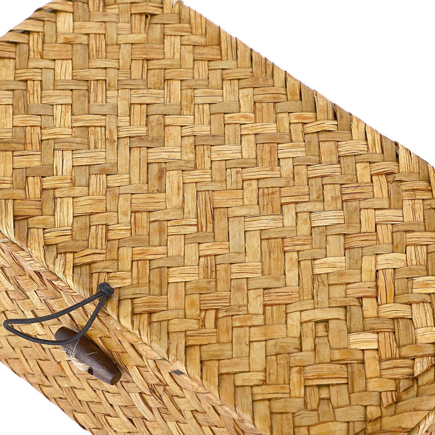 Wicker Shelf Baskets Bin / Small / Caramel