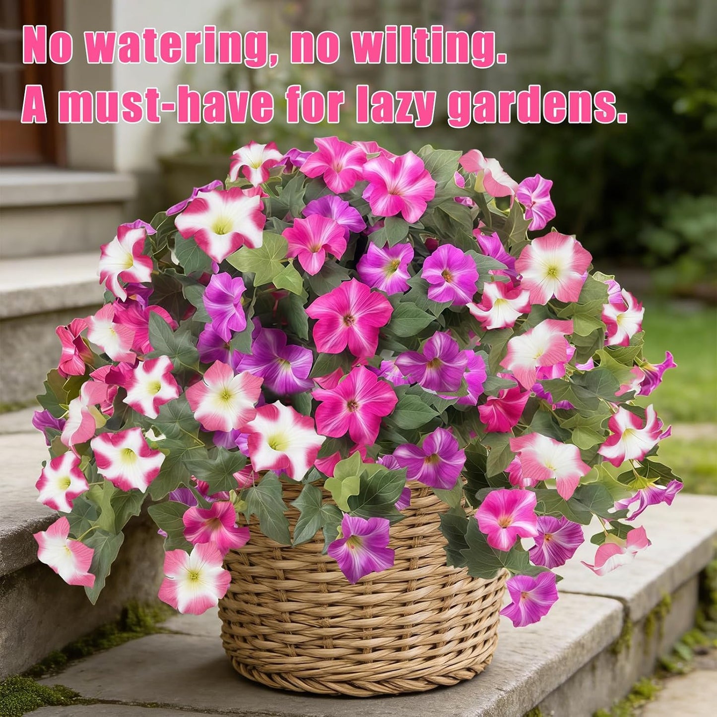 Artificial Flowers / UV Resistant fake Plants Flowers Bundles
