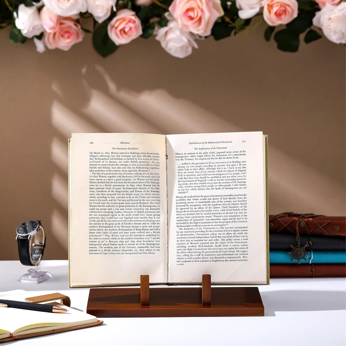 Wood Plate Stand for Display Plate Holder Display Frame Picture Photo Card Tabletop / 5.9 Inch