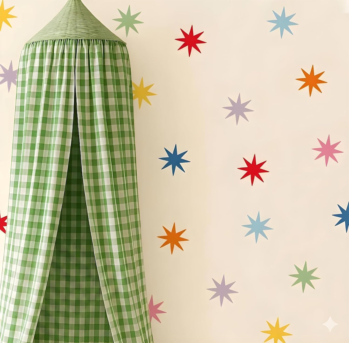 Wallpaper Effect / Removable Fabric Sticker