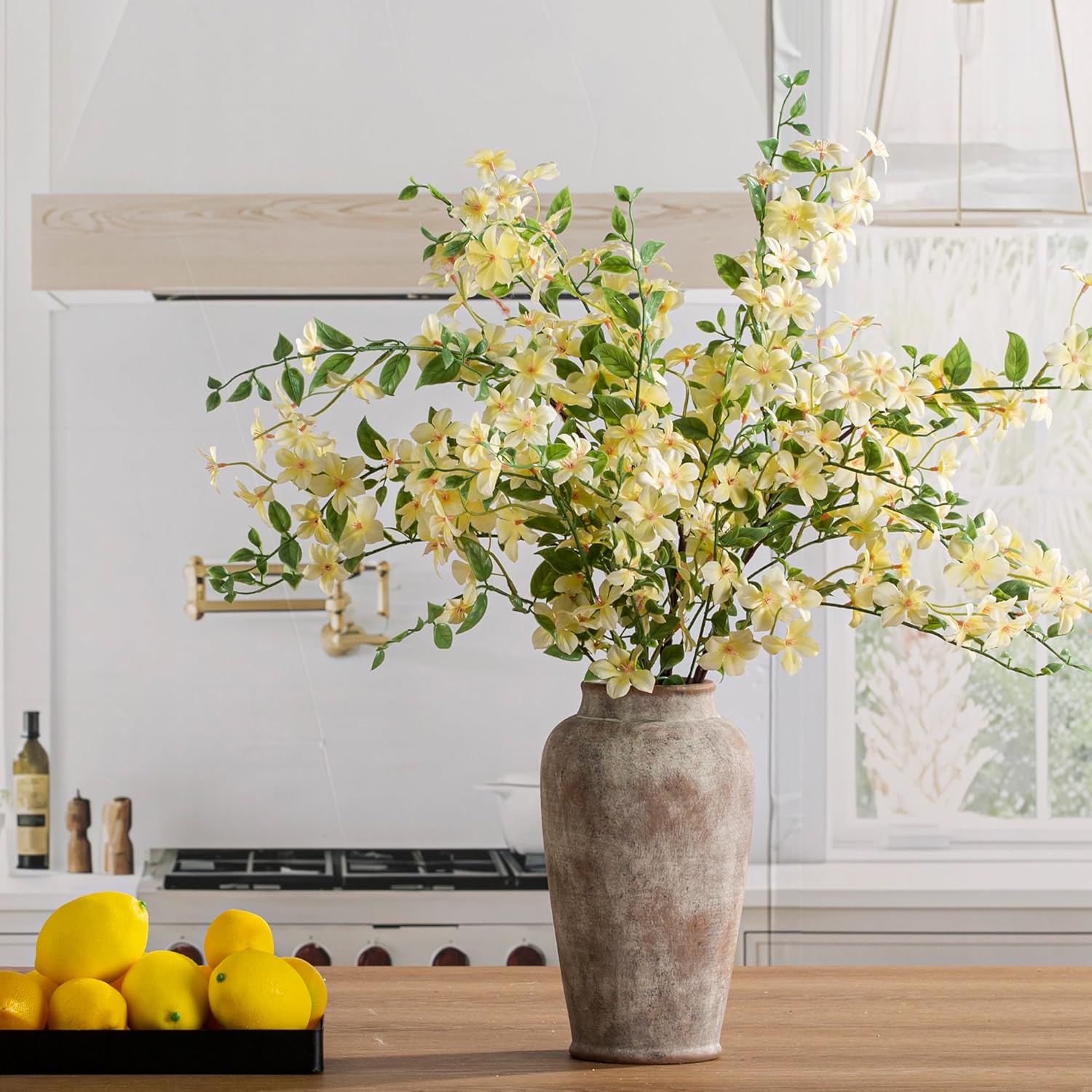 Ceramic Rustic Vase / 11"h - Rustic