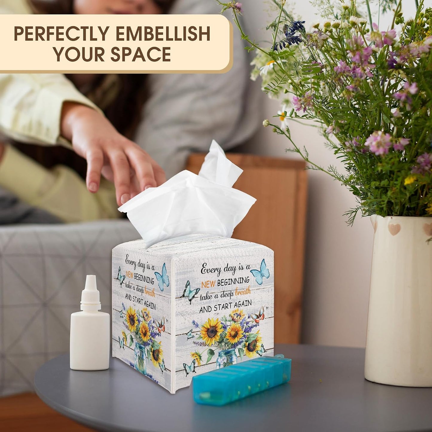 Tissue Box Cover Holder / Style-6