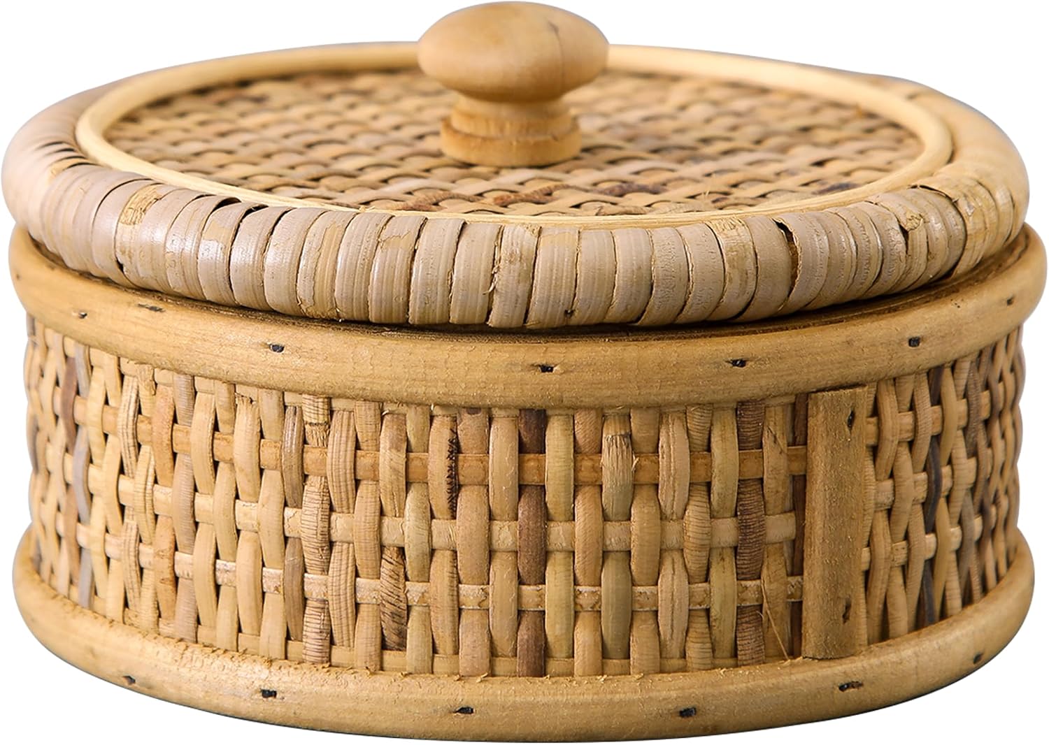 Rattan Storage Basket for Jewelry / Brown