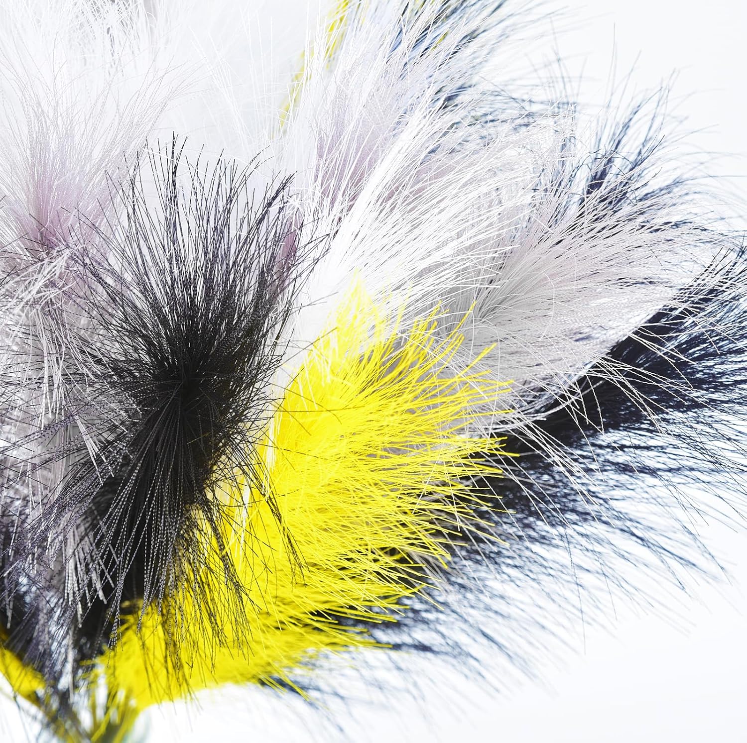 Faux Pampas Grass Bouquets Artificial Pampas Fake Pampas Flower / Yellow / 23 Inch / Set of 16