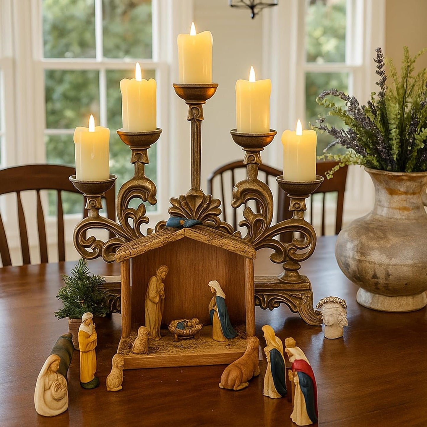 Lezonic Flameless Votive Candles Battery Operated with Remote and Timer, Pack of 6 (D:2" X H:3") LED Ivory White Long
