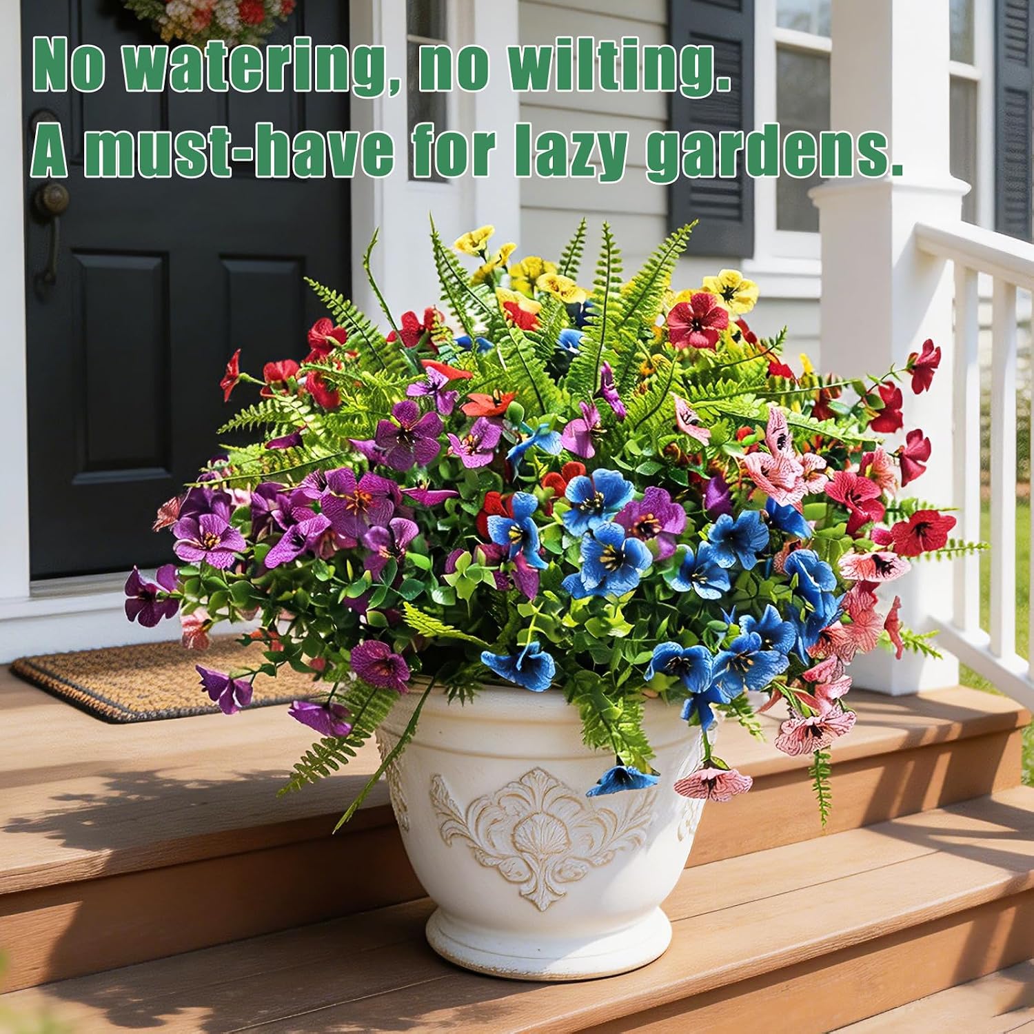 Artificial Flowers / UV Resistant fake Plants Flowers Bundles