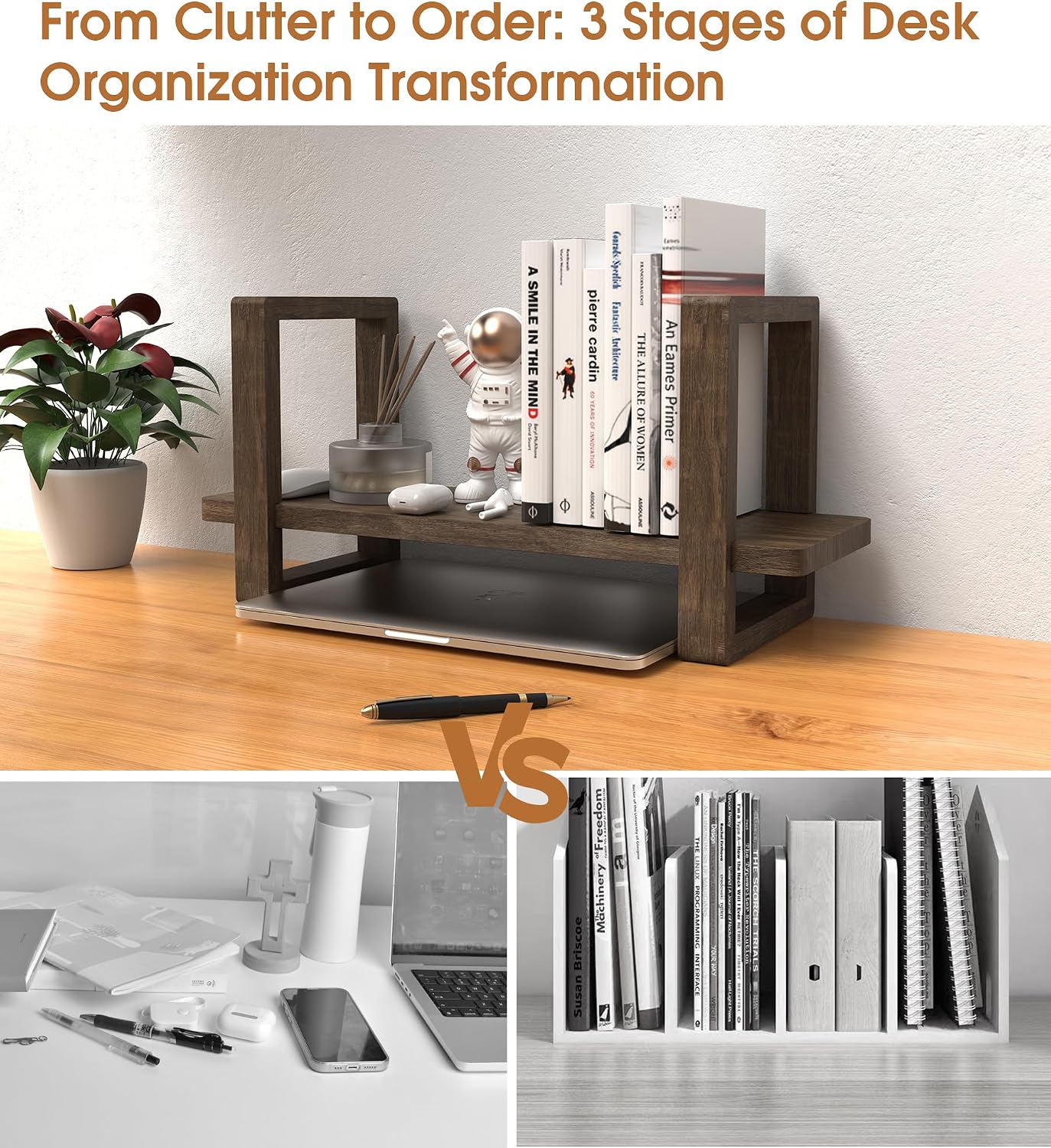 Loose-Fit Reversible Organizer / Carbonized