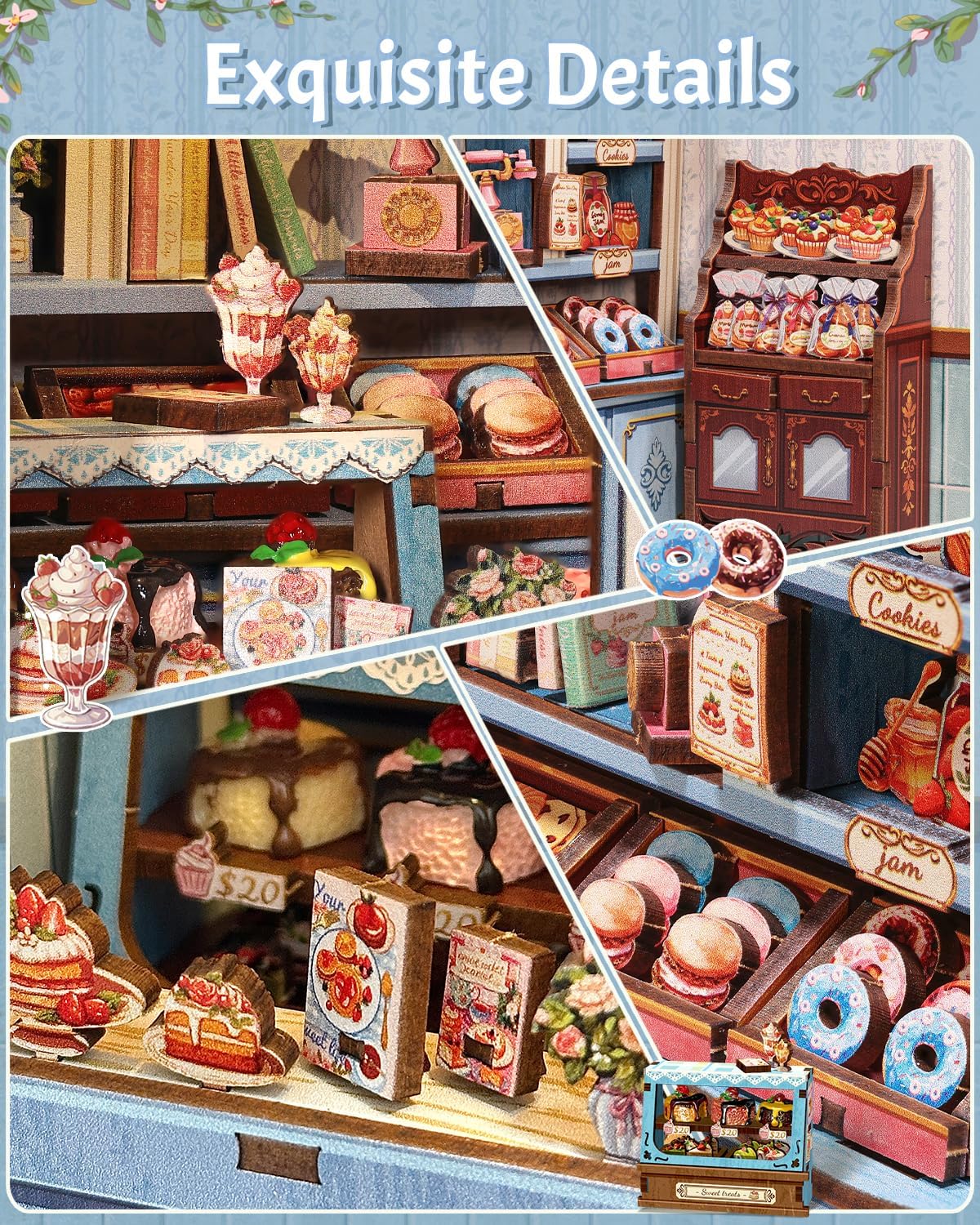 Book Nook Kit / Sweet Marie