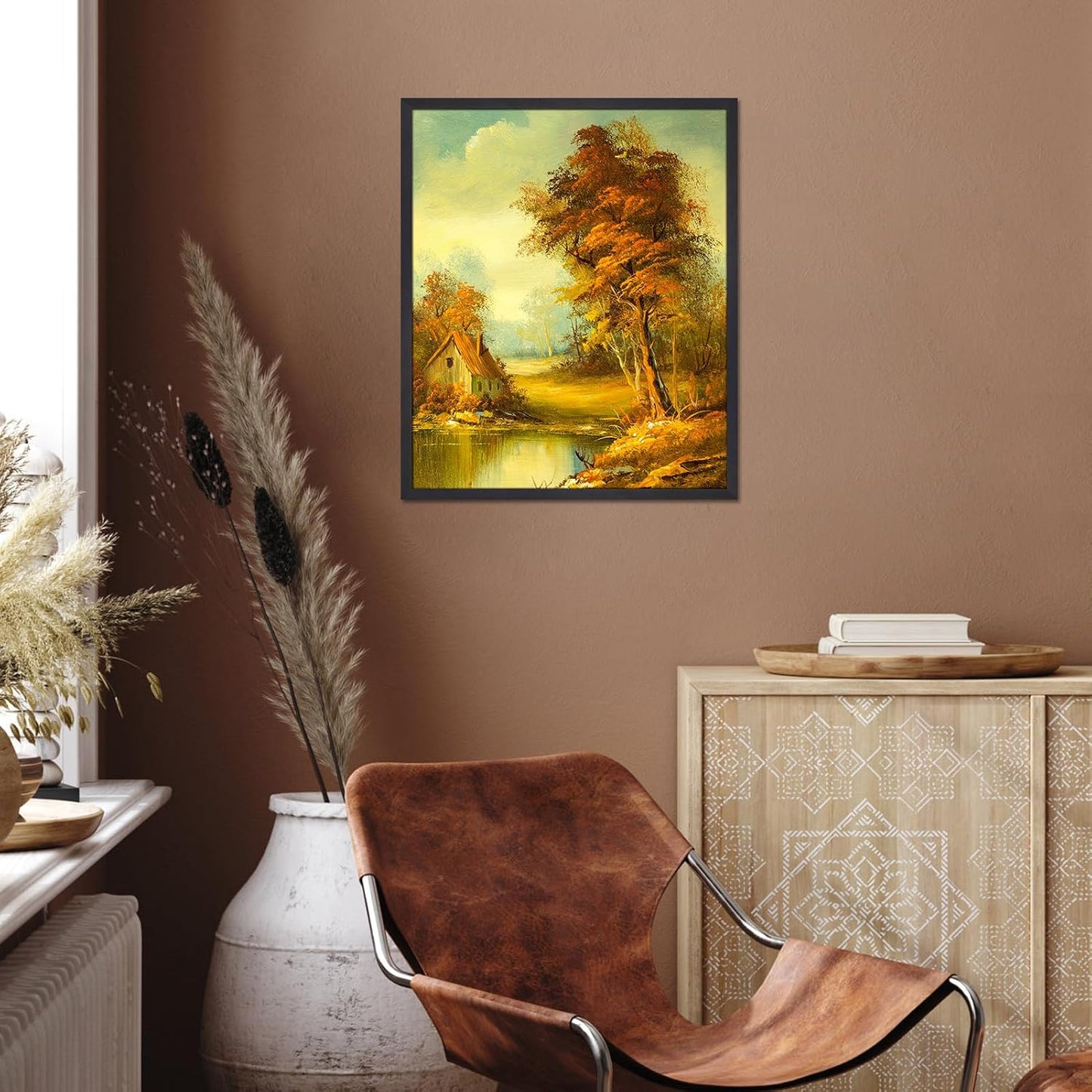 Giftgarden 20x24 Poster Picture Frame Black, Textured Metal Frame 24x20 for Wall Display, Single
