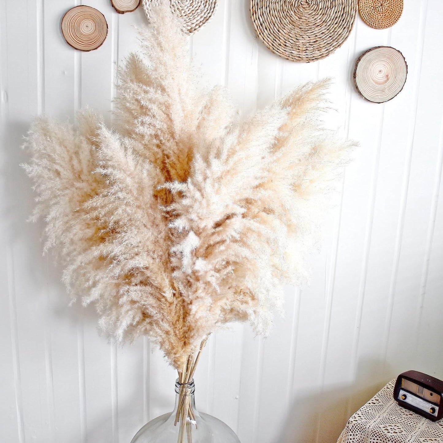 Floor Plants / Tall pampas grass for Floor Vases / Set of 10