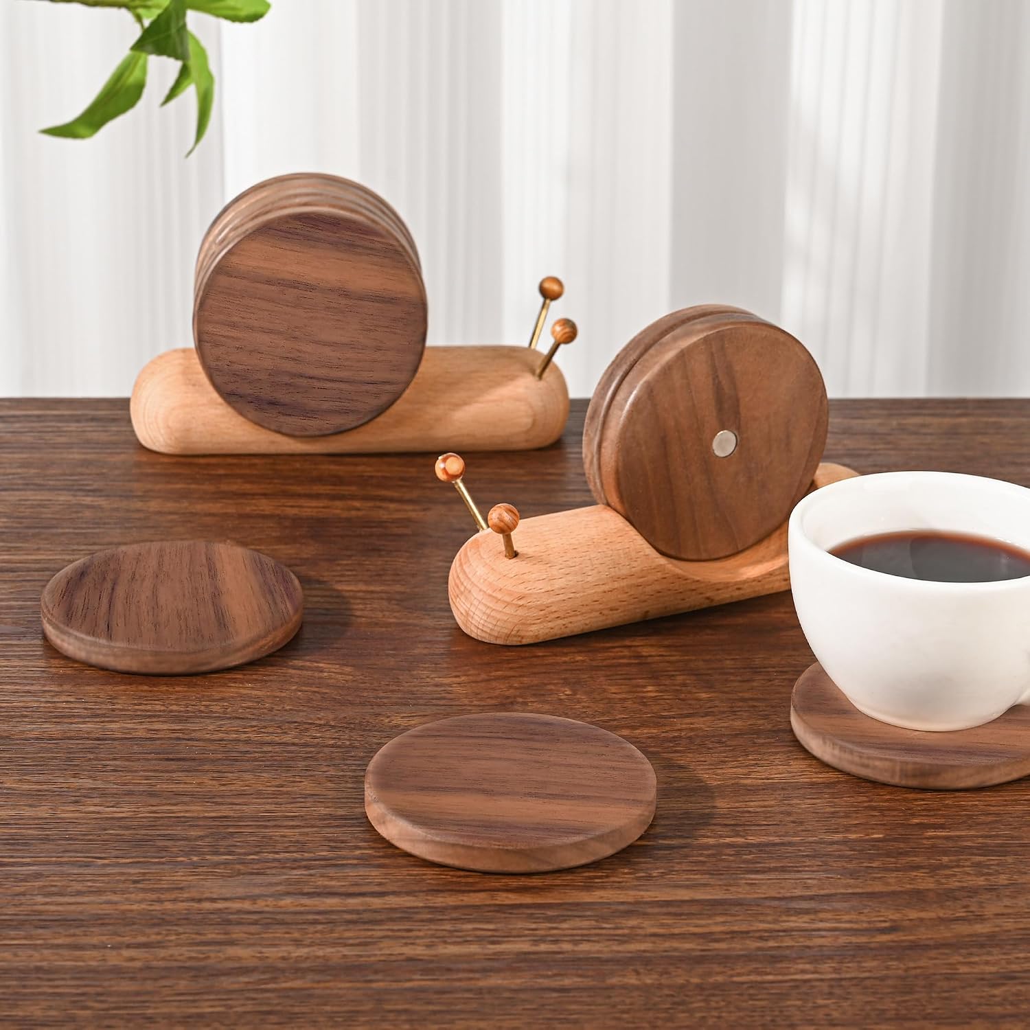 Wooden Coasters for Drinks Funny Coasters Funny Unique Small House Warming Gifts New Home Decor