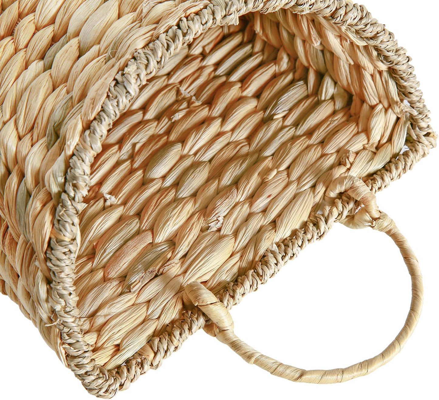 Woven Hanging Wall Basket / Natural
