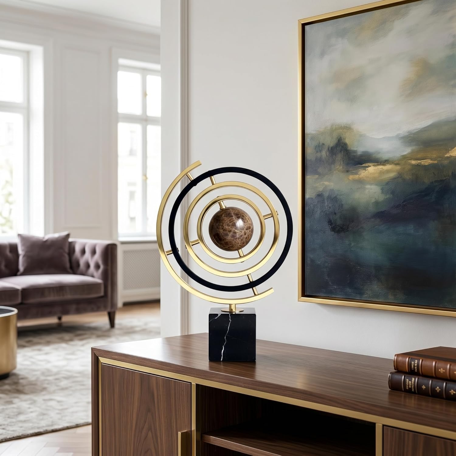 Abstract Art Inspired Statue Decor