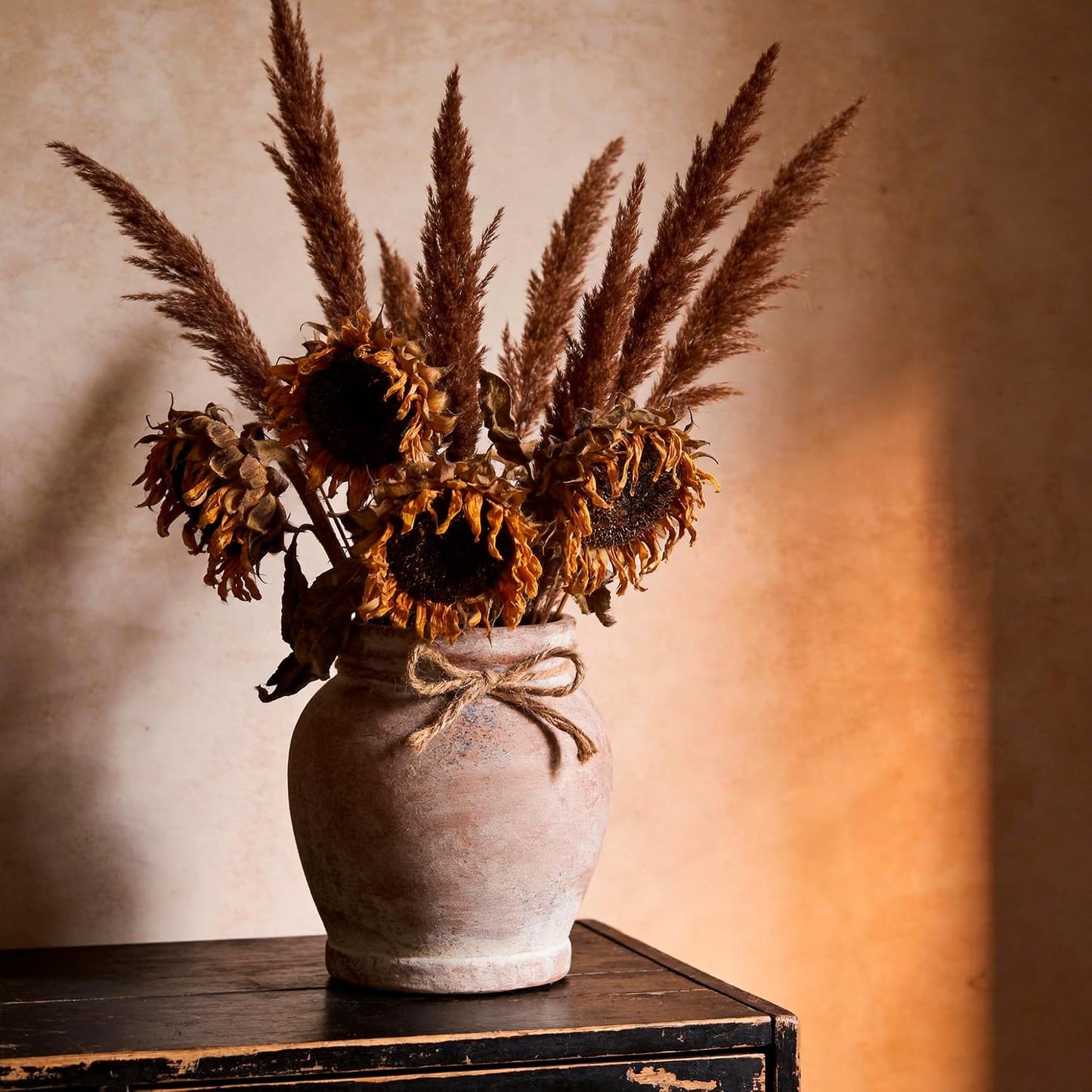 Rust Ceramic Vase / Rust Color / 6.5 Inch