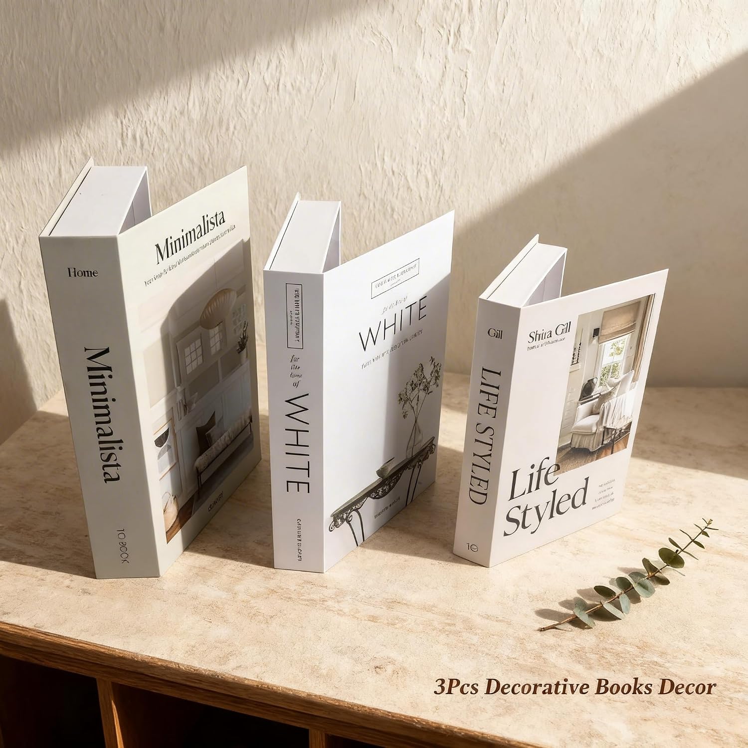 Fake Books / Decorative Books / Set of 3