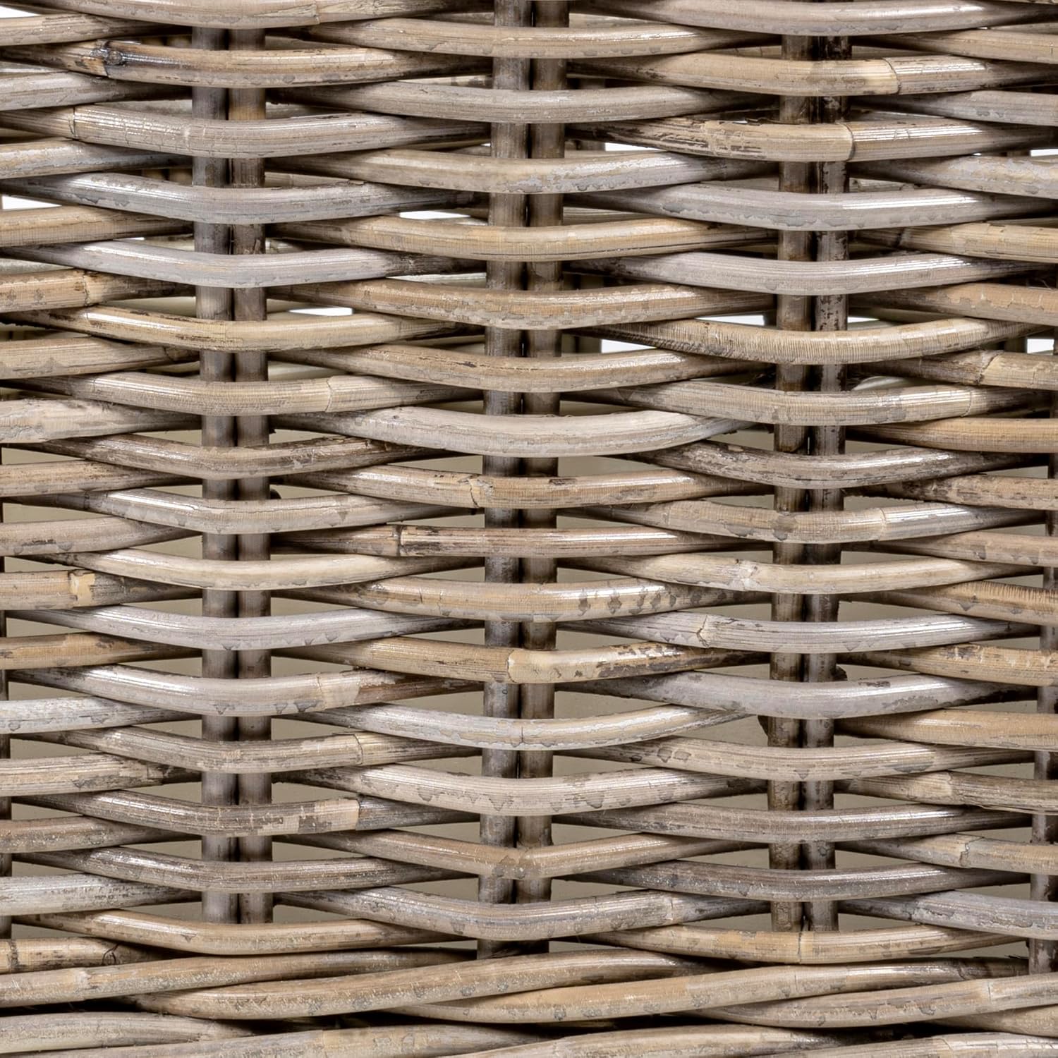 BSK1001A Yael Coastal Hand-Woven "STORAGE" Rattan Basket