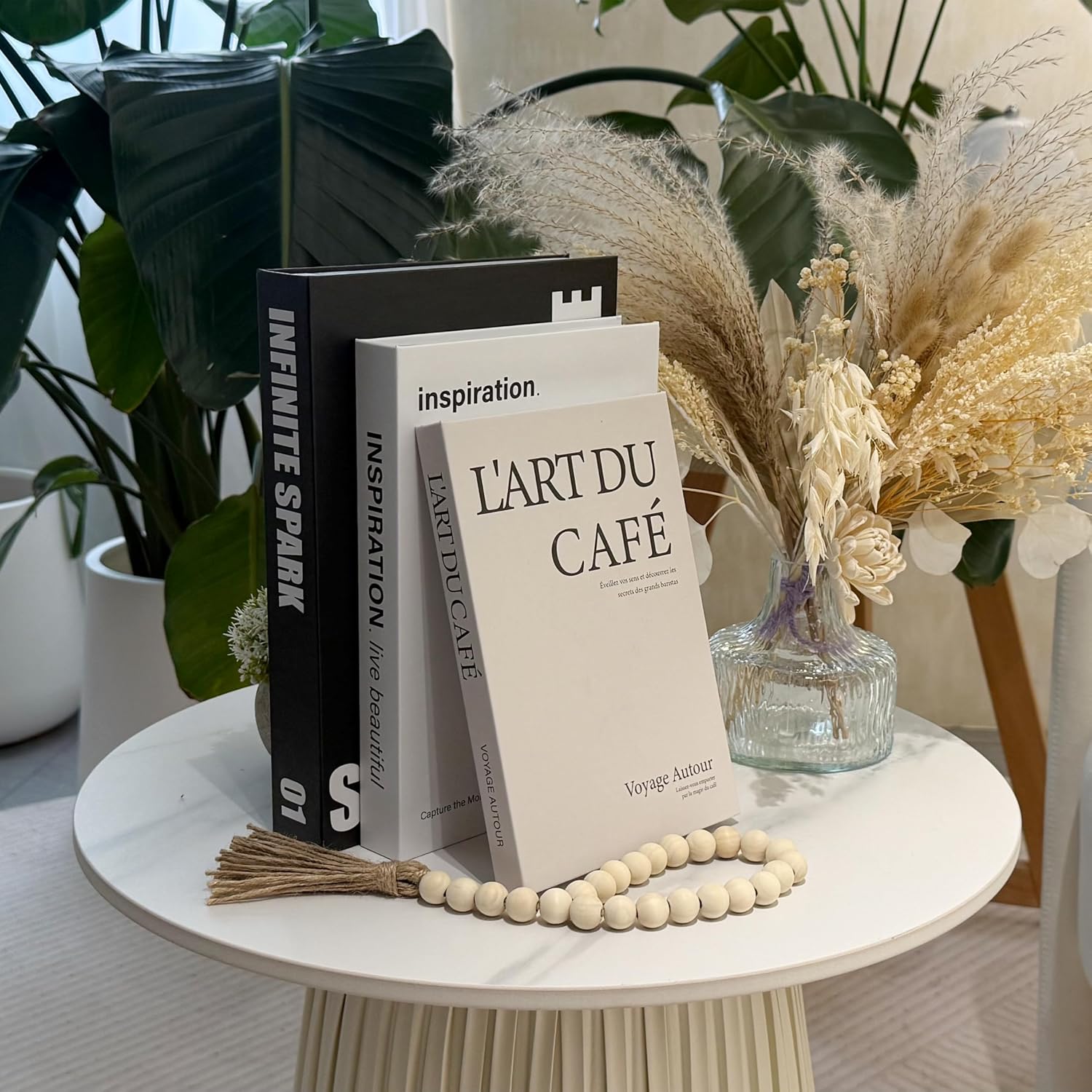 Fake Faux Books for Chic Trendy Home Decor / Stockholm