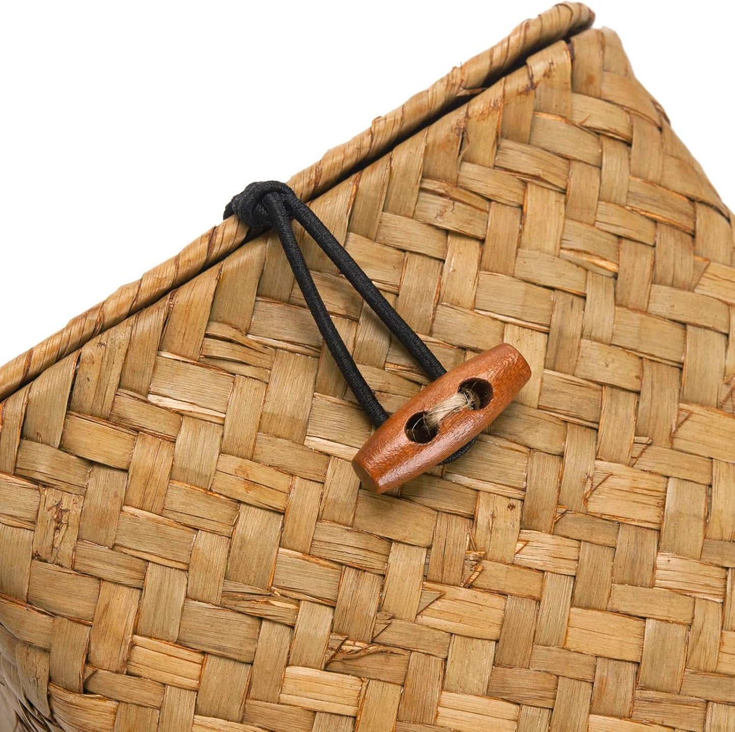 Seagrass Tissue Box Holder / Natural