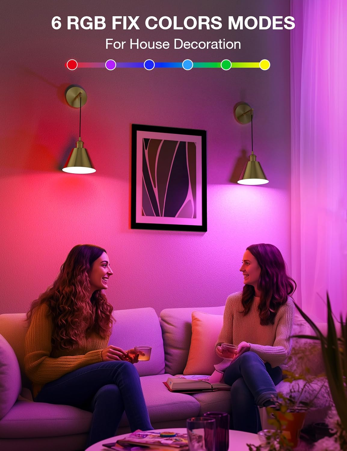 Brushed Gold Battery Operated Wall Sconce Set of 2, 5200mAh Dimmable Detachable Bulbs and Remote Wireless Rechargeable