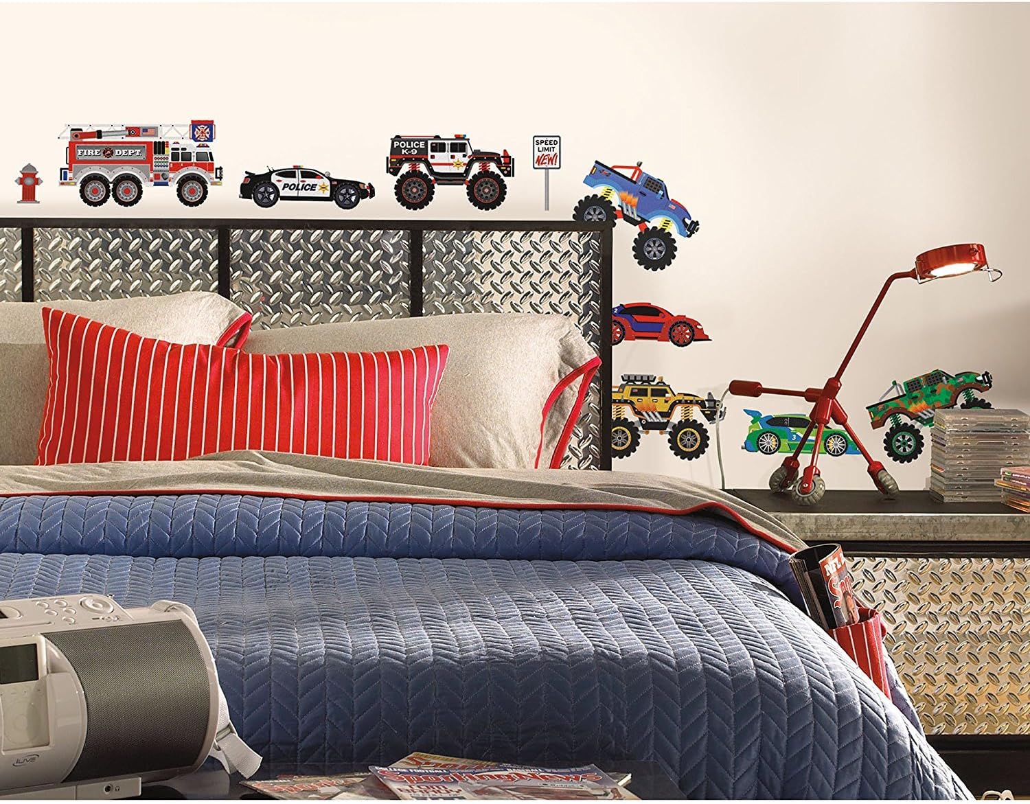 Trucks Peel and Stick Wall Decals