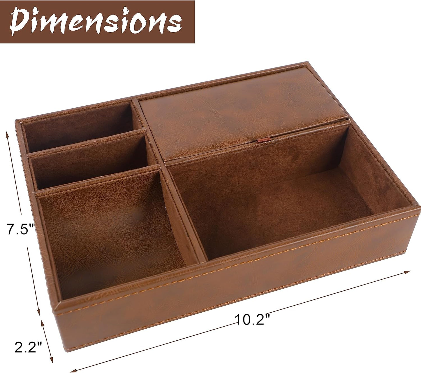 Men's Valet Tray / Brown