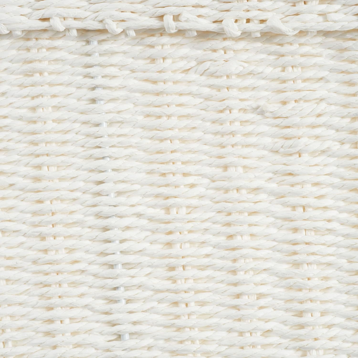 Wicker Basket / Multipurpose Storage Basket / White / Small