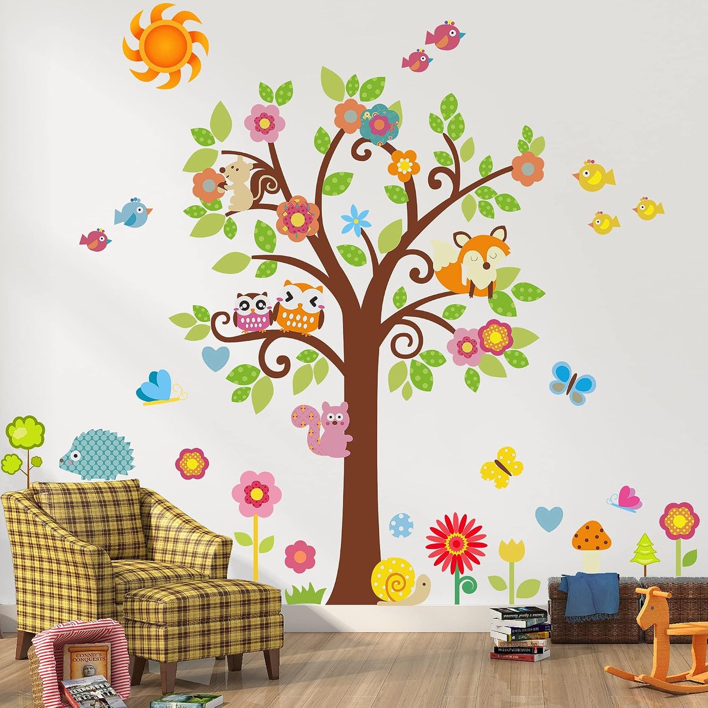 Flower Wall Decals DIY Vinyl Home Wall / B