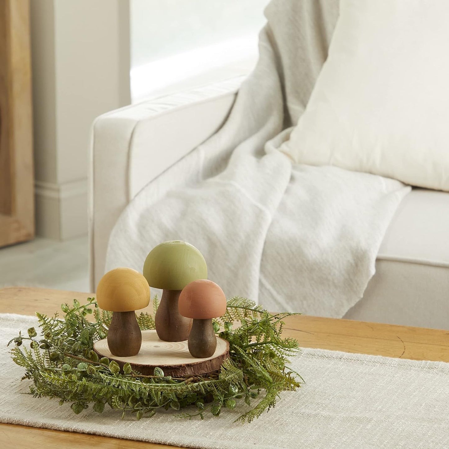 charming nature inspired gift / Woodland 3 / Yellow / Set of 3