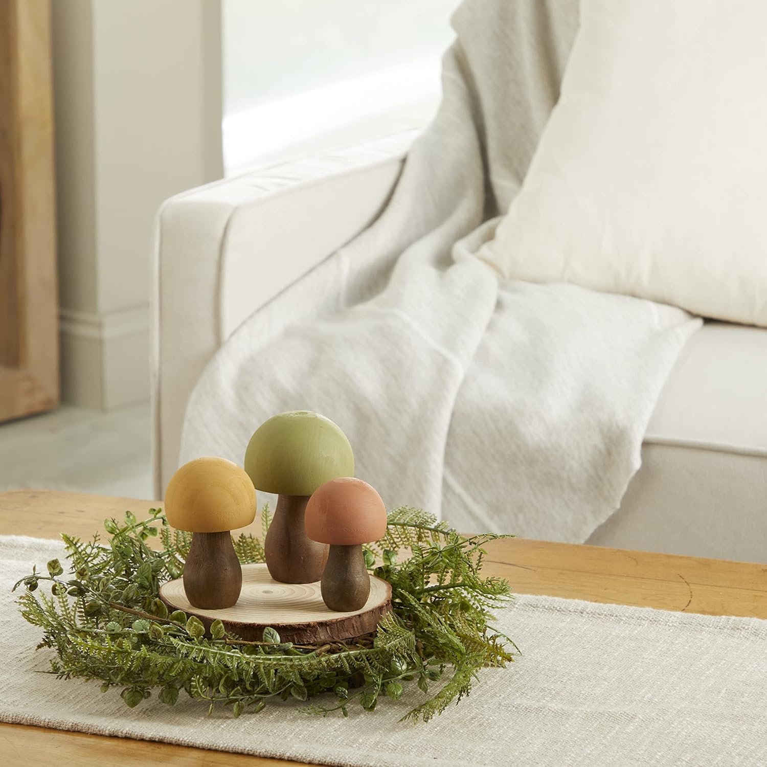 charming nature inspired gift / Woodland 3 / Yellow / Set of 3