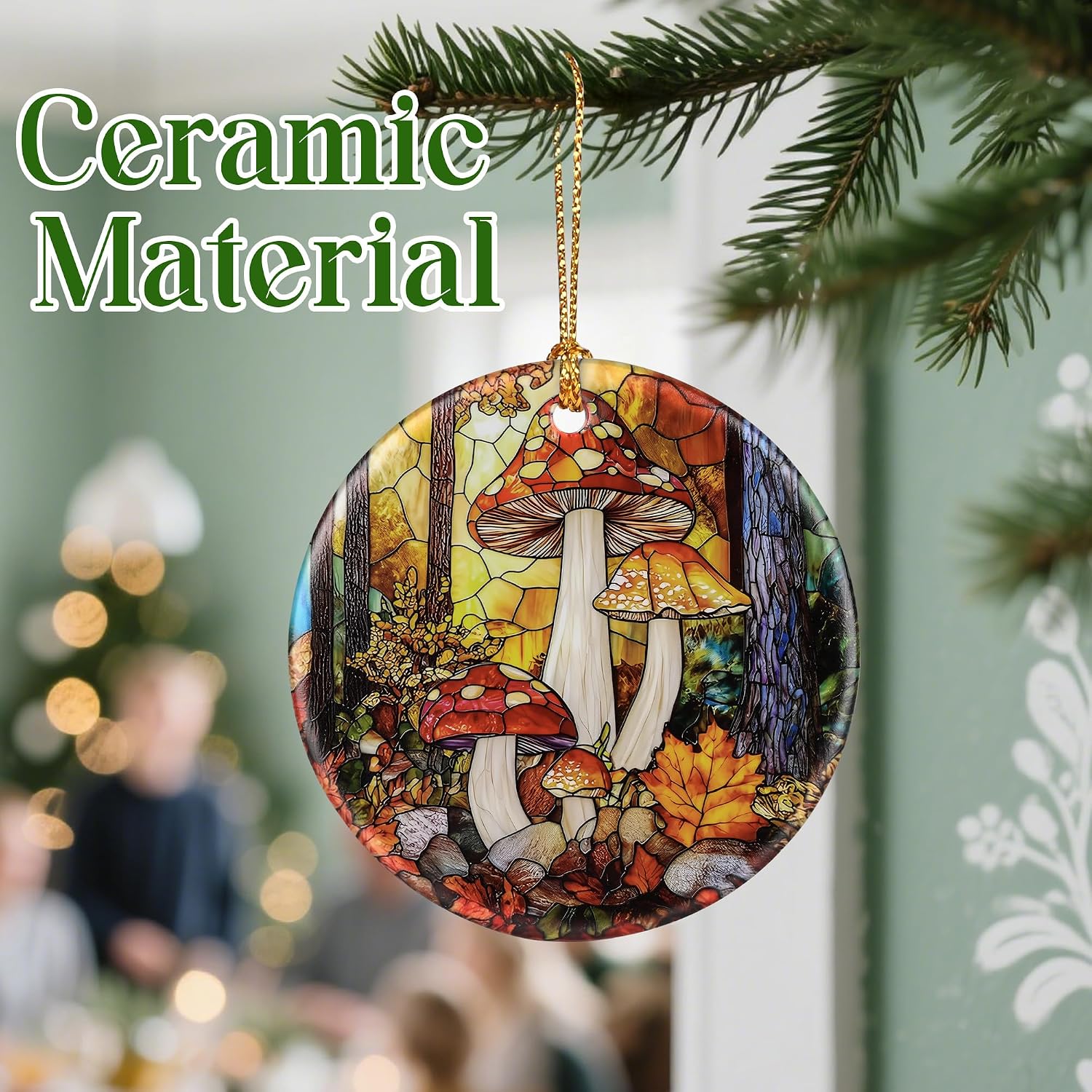 Christmas Tree Decor / Mushroom